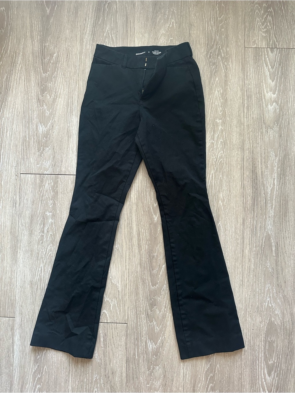 Old Navy High-Rise Pixie Flare Uniform Pants Size 0